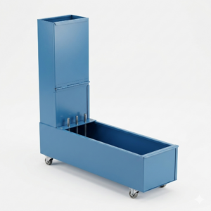 L - Box  Test  Apparatus For Concrete